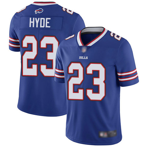 Men Buffalo Bills #23 Micah Hyde Royal Blue Team Color Vapor Untouchable Limited Player NFL Jersey